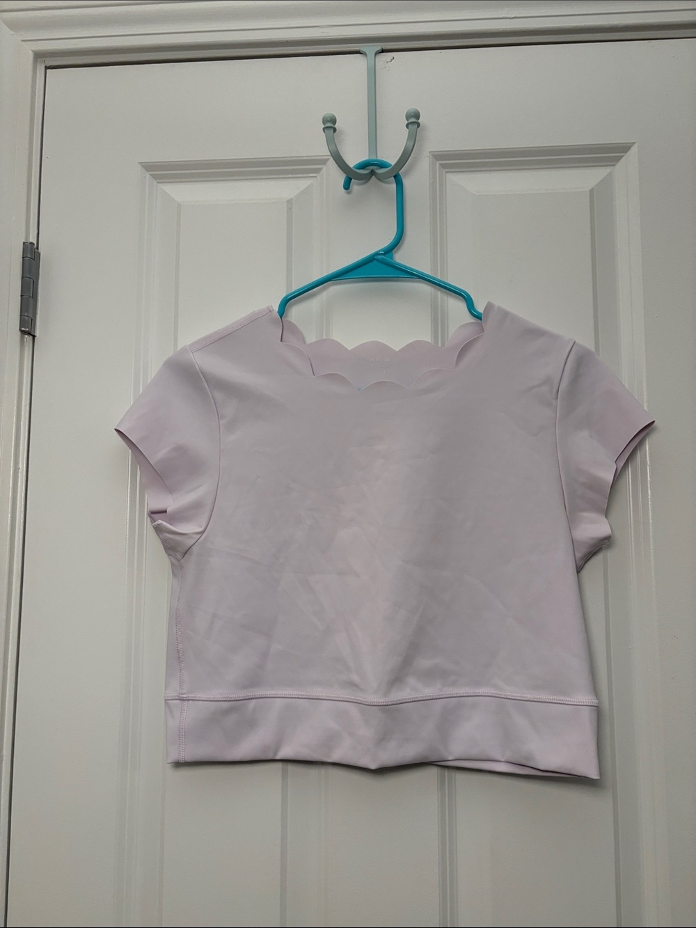 Offline by Aerie Goals Scallop Top